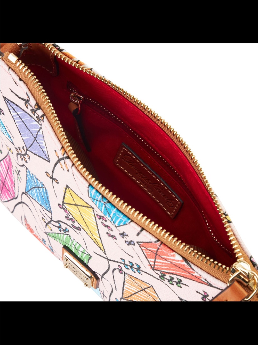 NWT Dooney & Bourke Kite Mini Domed Crossbody White B2KIT2325.
